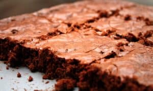 homemade brownies